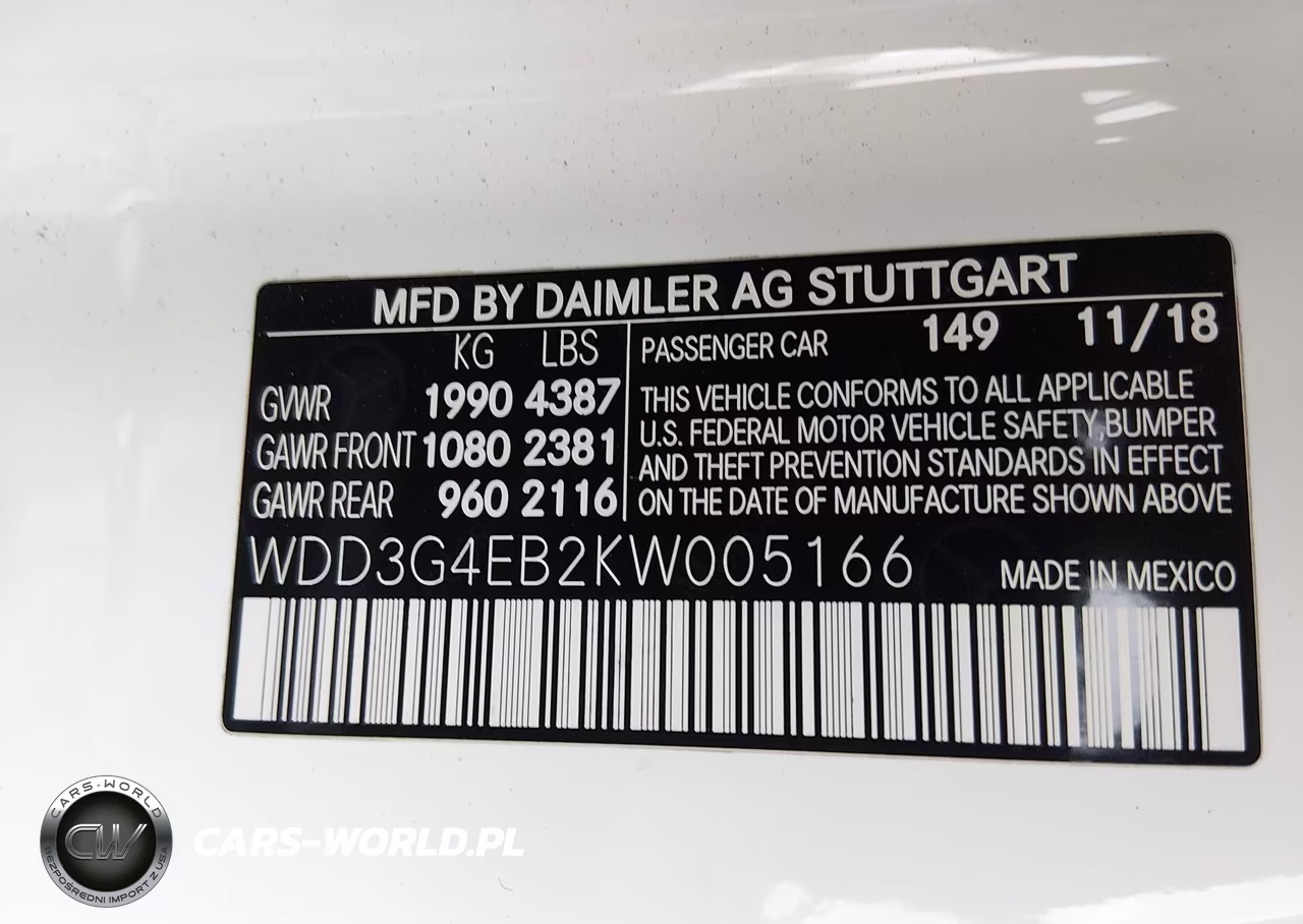 2019 Mercedes-Benz A 220 VIN:WDD3G4EB2KW005166 - 9