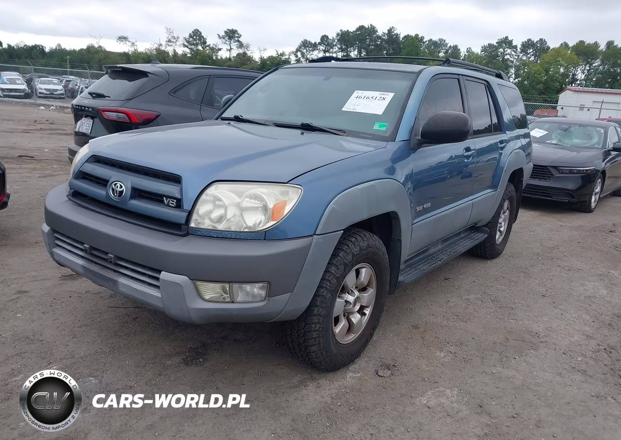 2003 Toyota 4Runner Sr5 V8 VIN:JTEBT14R830010256 - 2