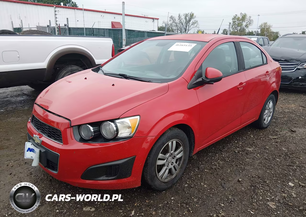 2012 Chevrolet Sonic 2Ls VIN:1G1JA5SH0C4222853 - 2
