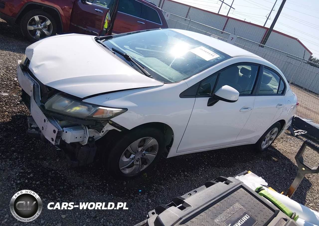 2013 Honda Civic Lx VIN:19XFB2F58DE221622 - 2