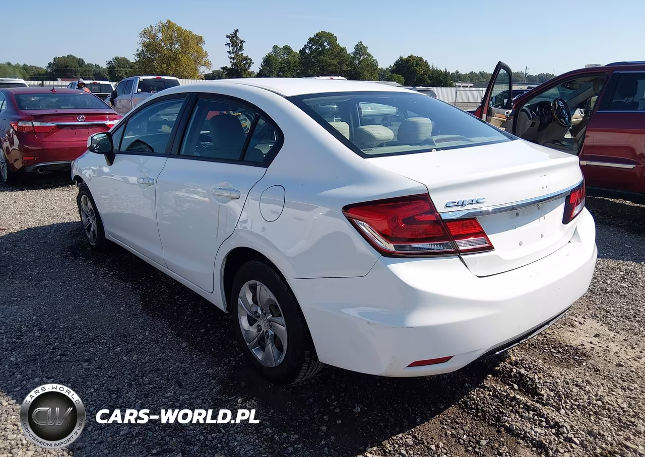 2013 Honda Civic Lx VIN:19XFB2F58DE221622 - 3