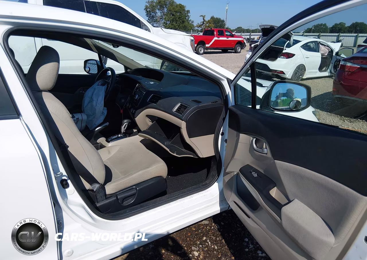 2013 Honda Civic Lx VIN:19XFB2F58DE221622 - 5