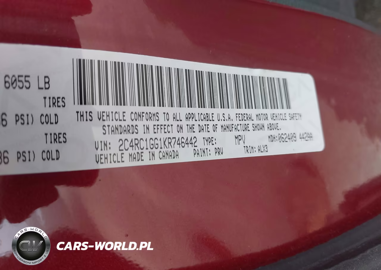 2019 Chrysler Pacifica 35Th Anniversary Limited VIN:2C4RC1GG1KR746442 - 9