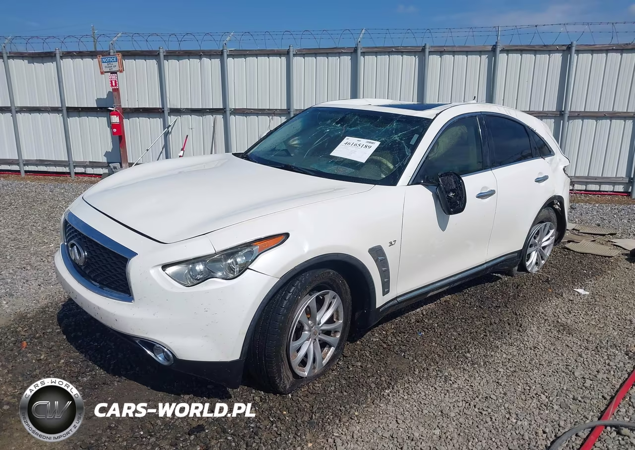 2017 Infiniti Qx70 VIN:JN8CS1MU7HM140386 - 2