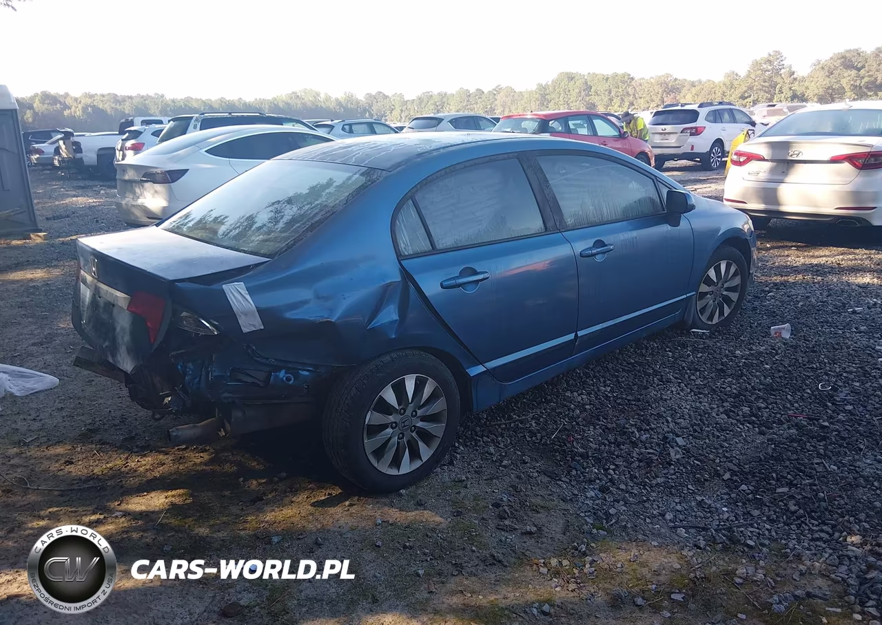 2009 Honda Civic Ex VIN:19XFA16819E036424 - 4