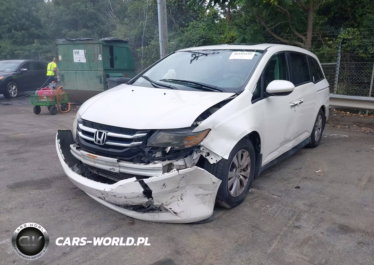 2015 Honda Odyssey Ex-L VIN:5FNRL5H63FB119451 - 2