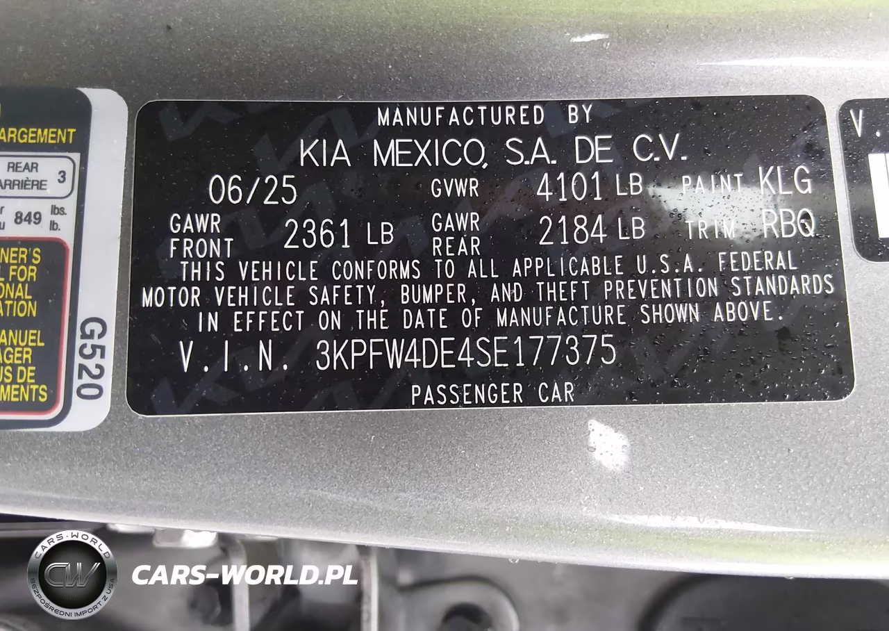 2025 Kia K4 Gt-Line VIN:3KPFW4DE4SE177375 - 9