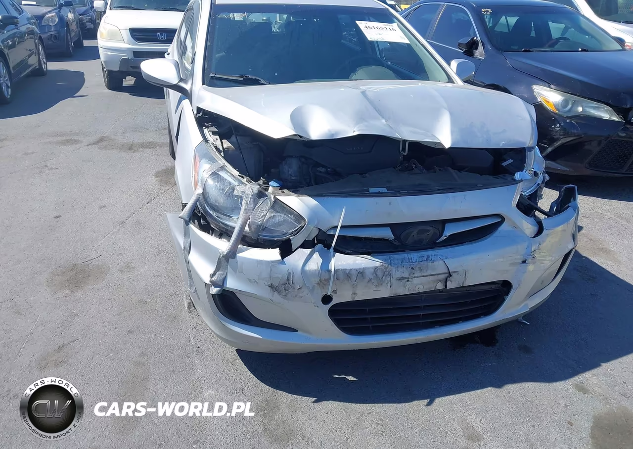 2012 Hyundai Accent Gs VIN:KMHCT5AE7CU034019 - 6