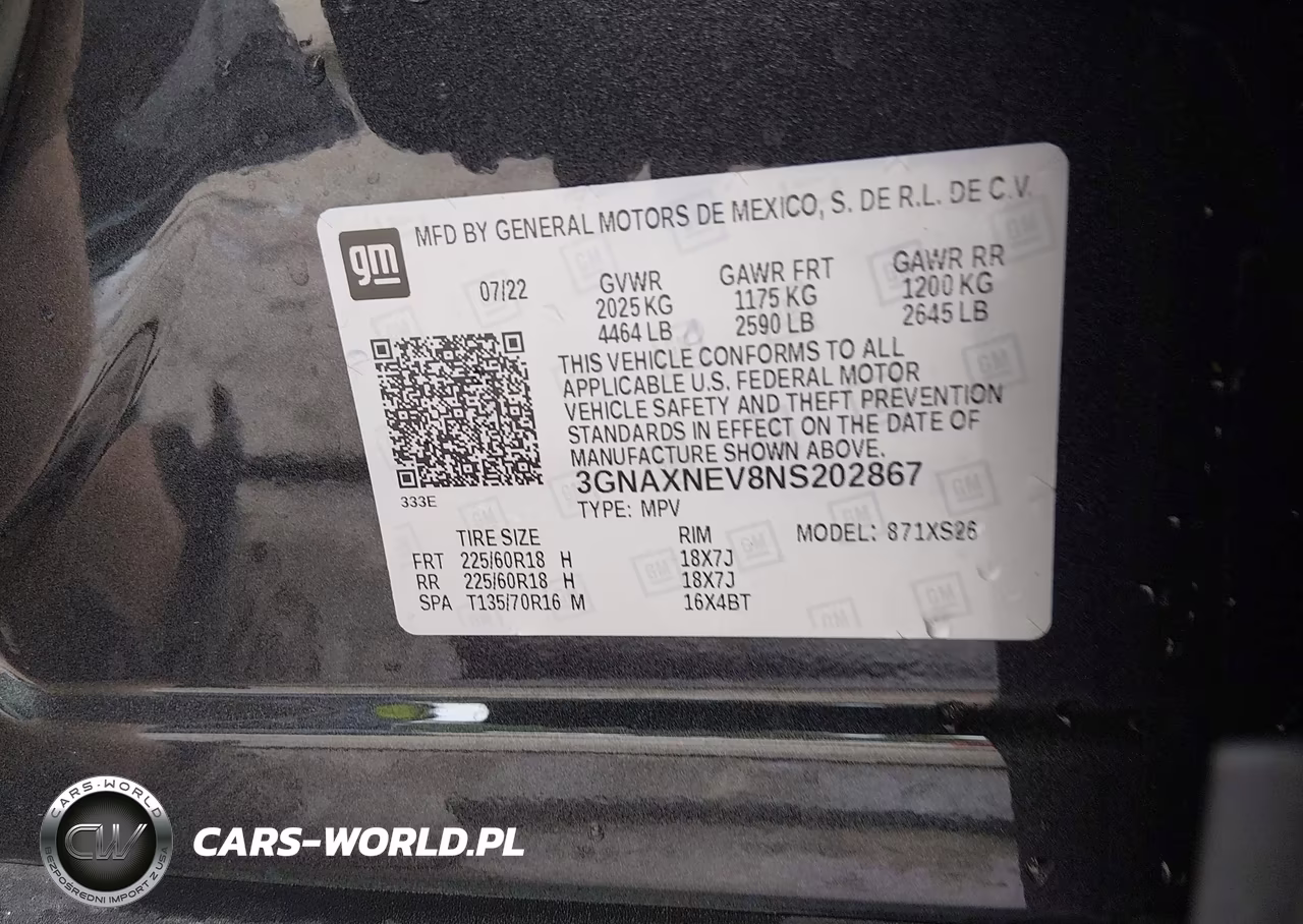 2022 Chevrolet Equinox Fwd Premier VIN:3GNAXNEV8NS202867 - 9