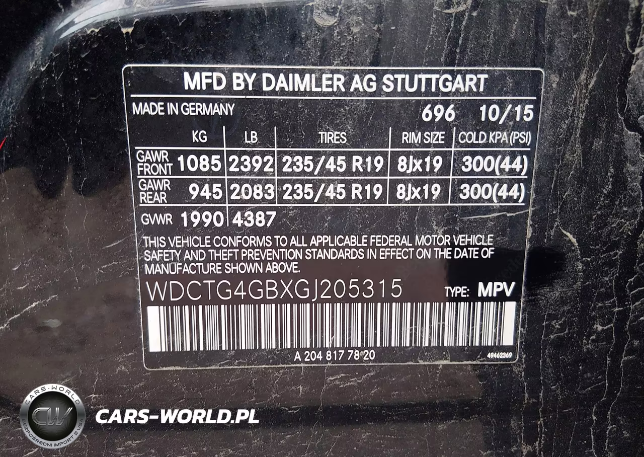 2016 Mercedes-Benz Gla 250 4Matic VIN:WDCTG4GBXGJ205315 - 9