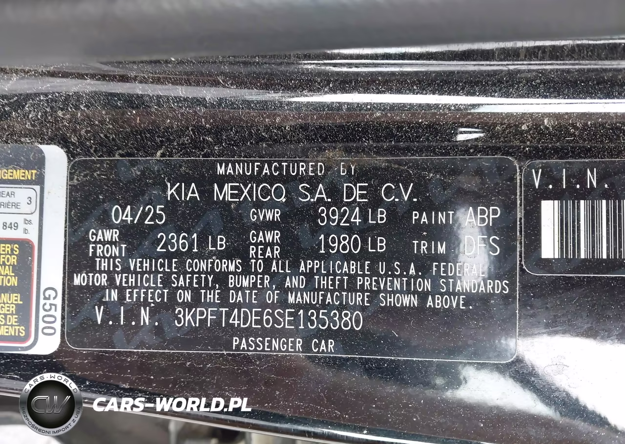 2025 Kia K4 Lxs VIN:3KPFT4DE6SE135380 - 9
