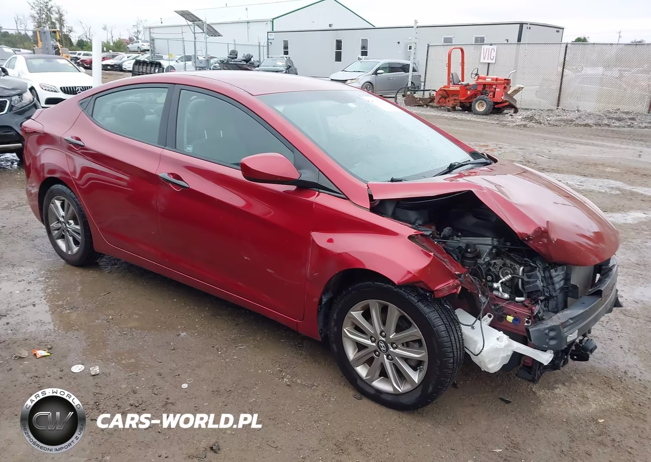 2016 Hyundai Elantra Se VIN:5NPDH4AE2GH754638 - 1