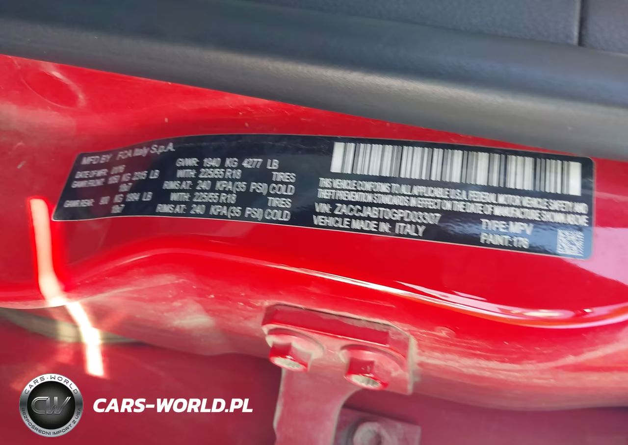 2016 Jeep Renegade Latitude VIN:ZACCJABT0GPD03307 - 9