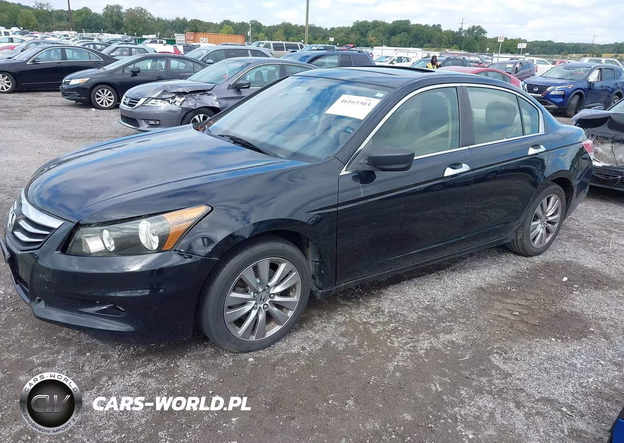 2012 Honda Accord 3.5 Ex-L VIN:1HGCP3F81CA025724 - 2