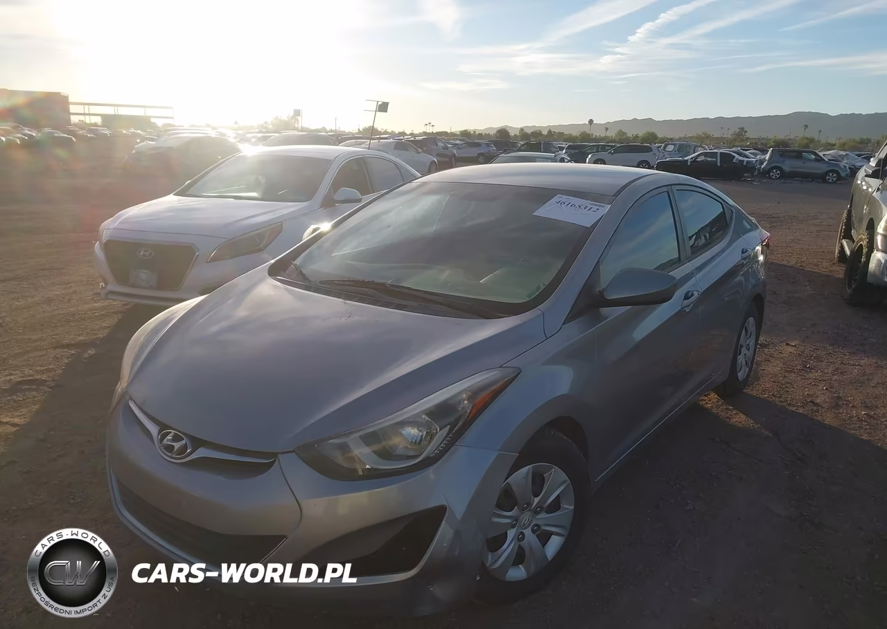 2016 Hyundai Elantra Se VIN:5NPDH4AEXGH708281 - 2
