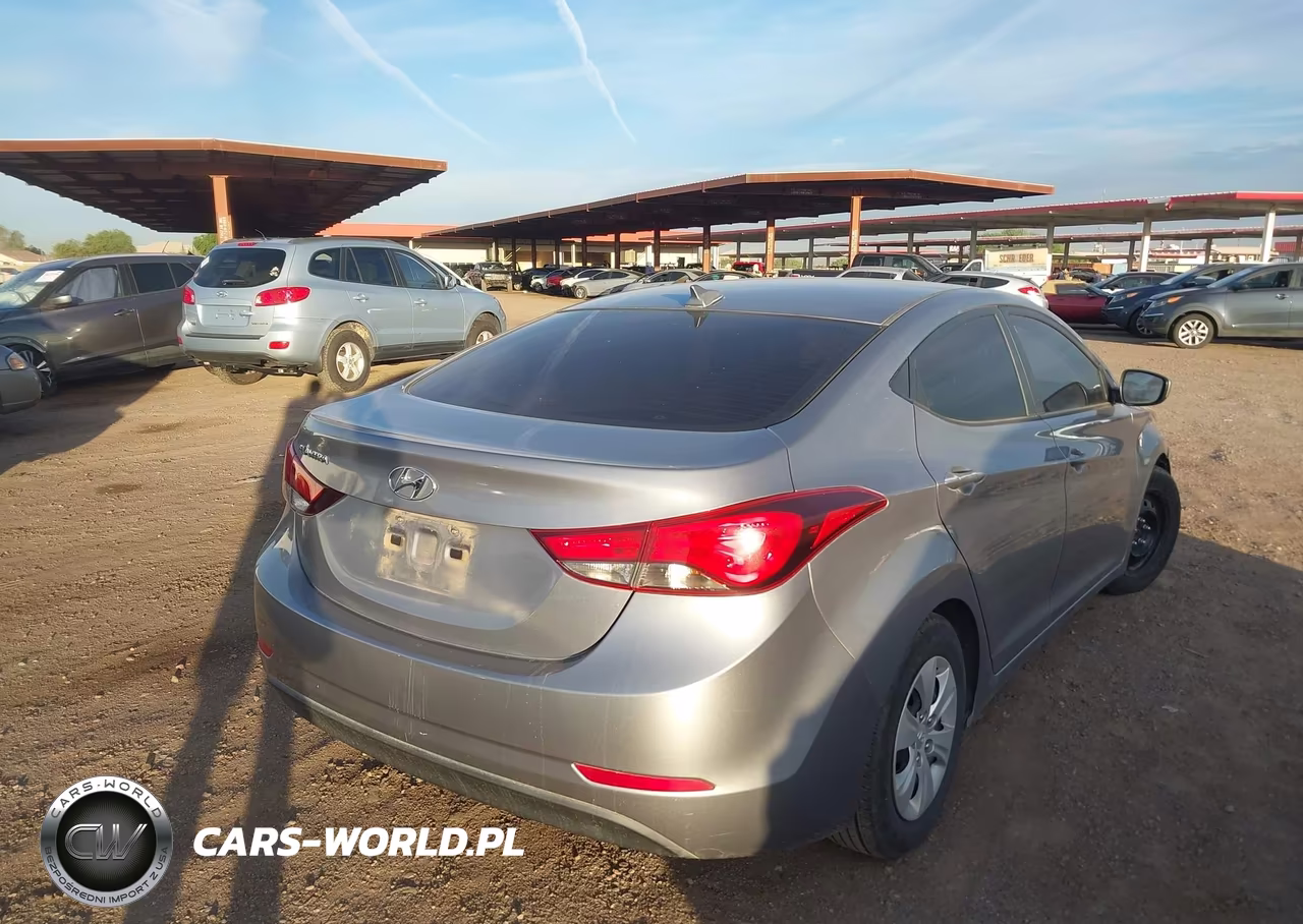 2016 Hyundai Elantra Se VIN:5NPDH4AEXGH708281 - 4