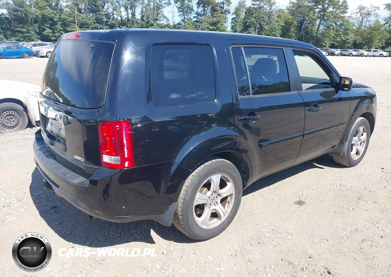 2014 Honda Pilot Ex-L VIN:5FNYF4H58EB049755 - 4