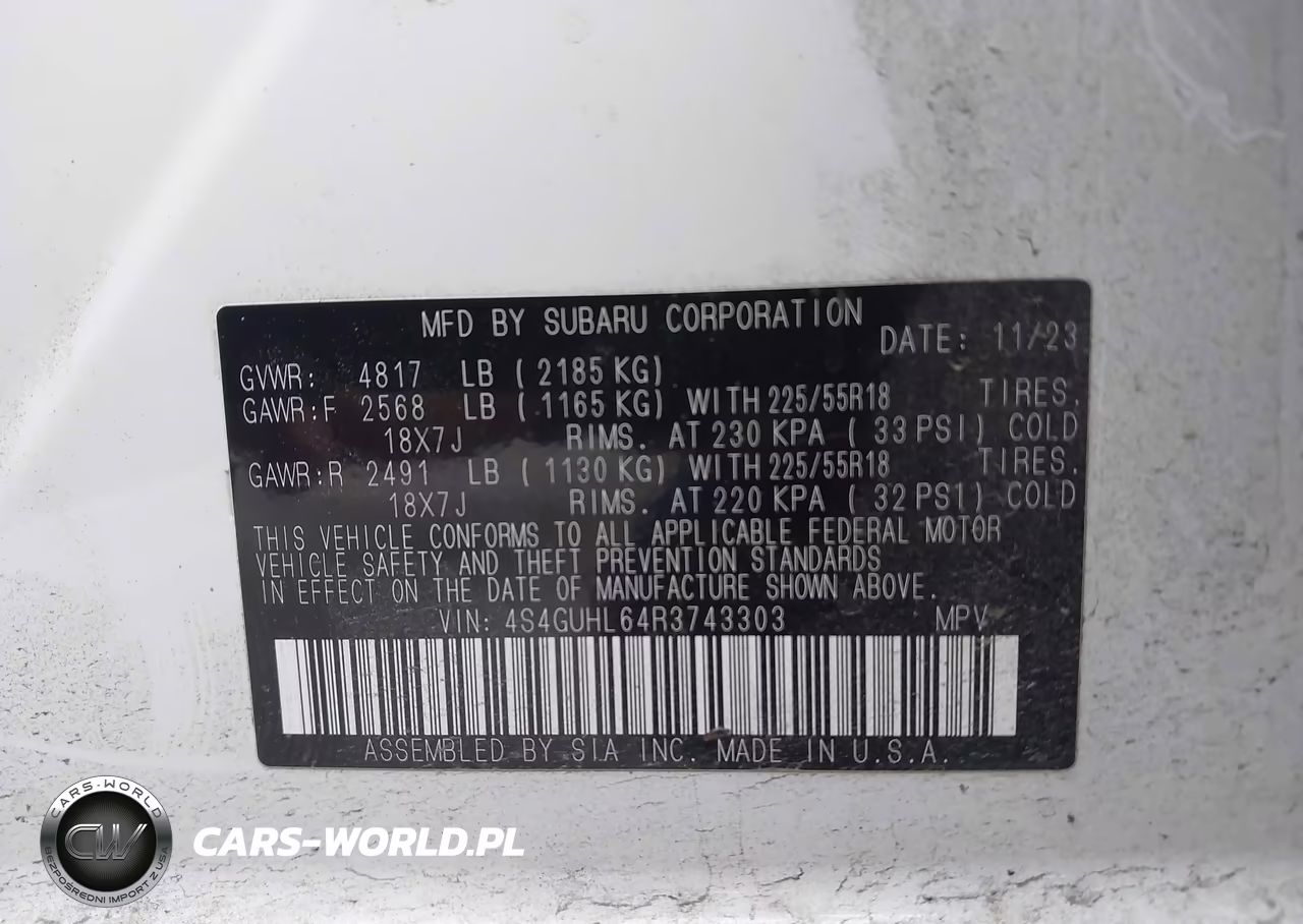 2024 Subaru Crosstrek Limited VIN:4S4GUHL64R3743303 - 9