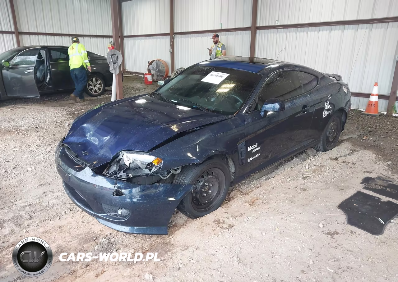 2005 Hyundai Tiburon Gt-Se VIN:KMHHN65F35U174242 - 2