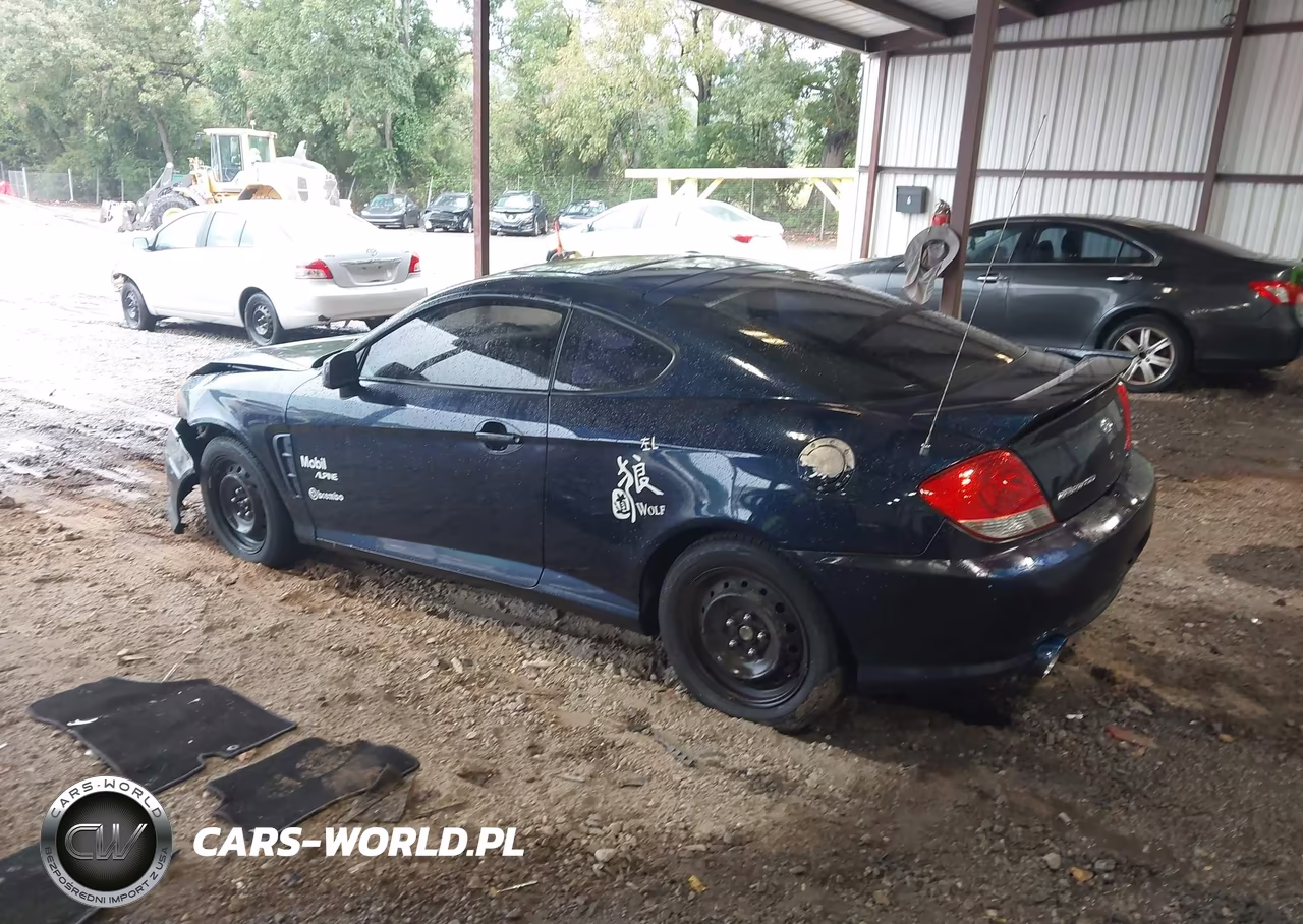 2005 Hyundai Tiburon Gt-Se VIN:KMHHN65F35U174242 - 3