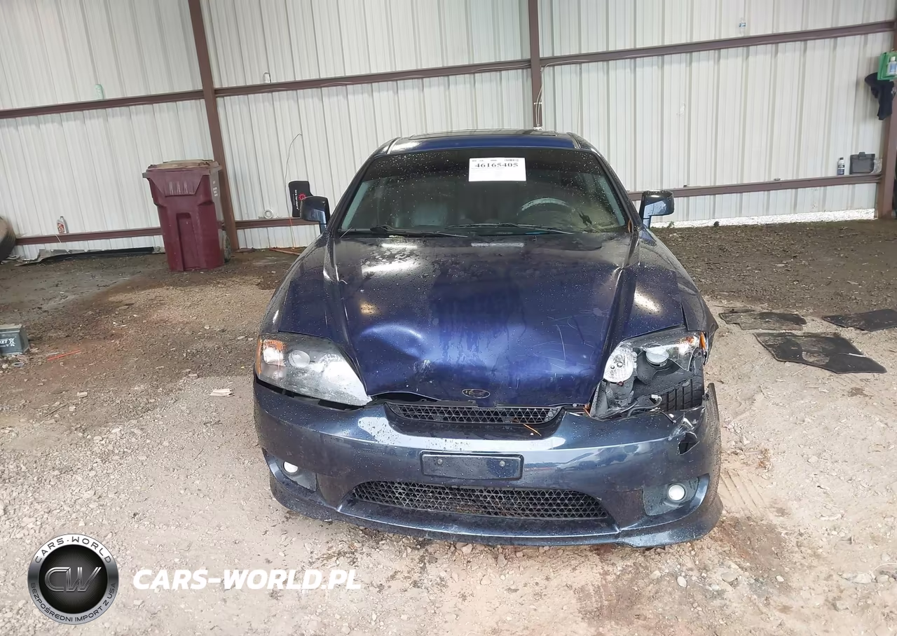 2005 Hyundai Tiburon Gt-Se VIN:KMHHN65F35U174242 - 6