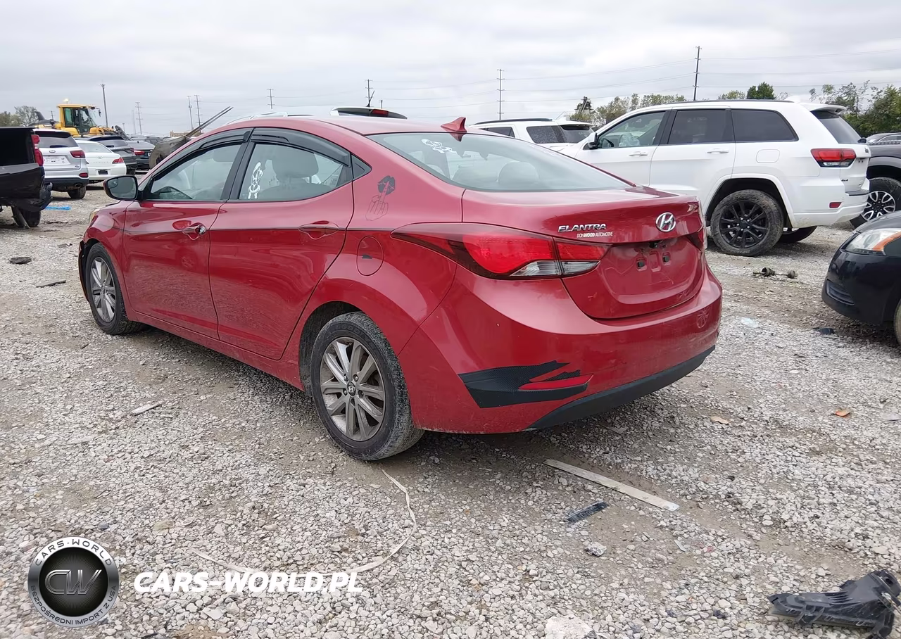2015 Hyundai Elantra Se VIN:KMHDH4AE0FU225544 - 3