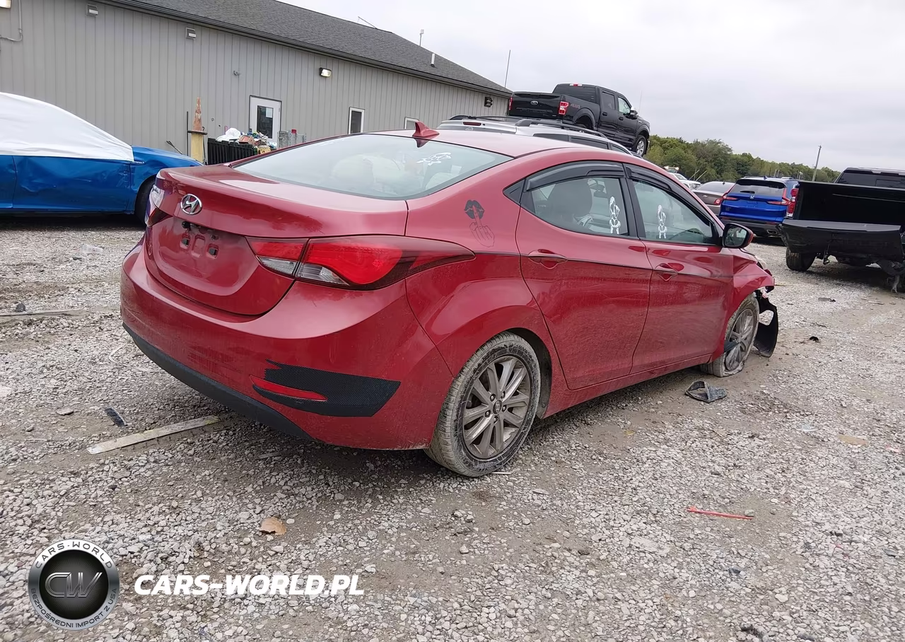2015 Hyundai Elantra Se VIN:KMHDH4AE0FU225544 - 4