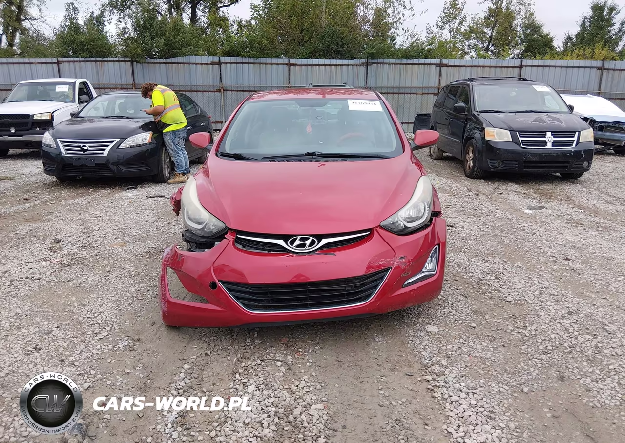 2015 Hyundai Elantra Se VIN:KMHDH4AE0FU225544 - 6