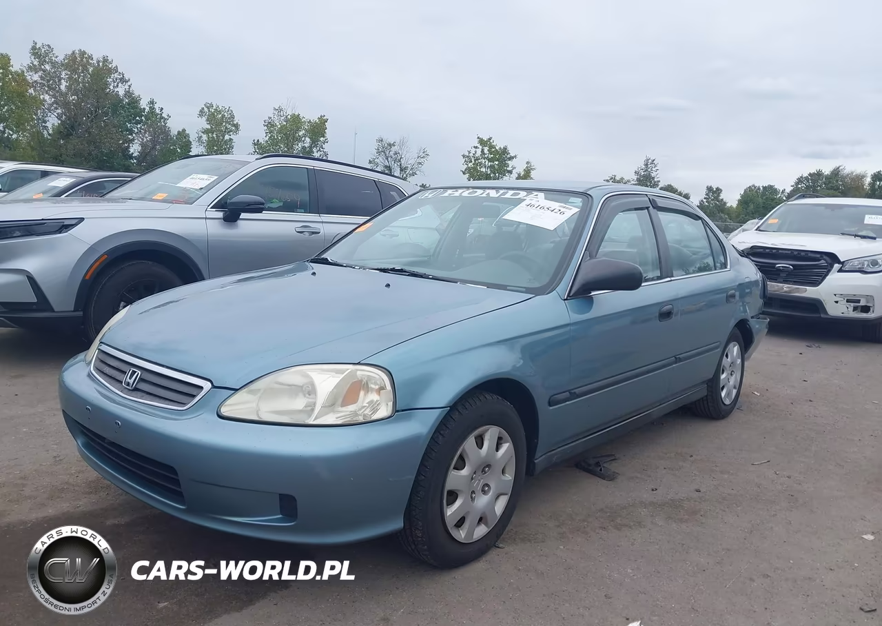 2000 Honda Civic Lx VIN:1HGEJ6675YL061480 - 2