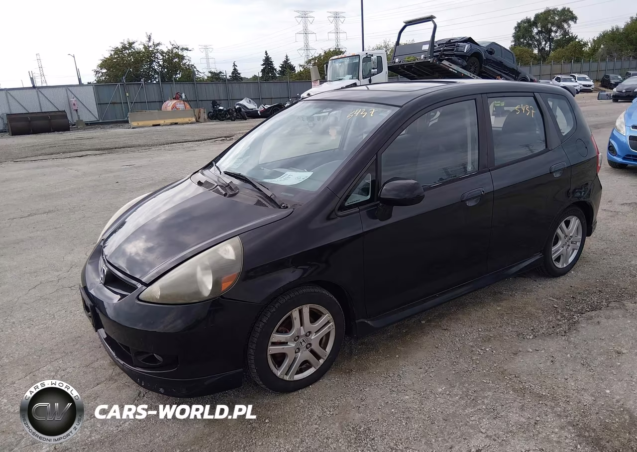 2007 Honda Fit Sport VIN:JHMGD38697S063723 - 2