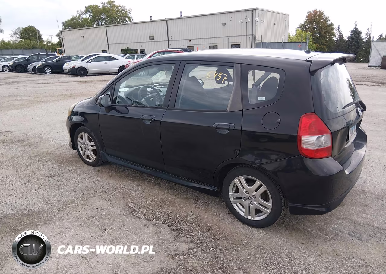 2007 Honda Fit Sport VIN:JHMGD38697S063723 - 3