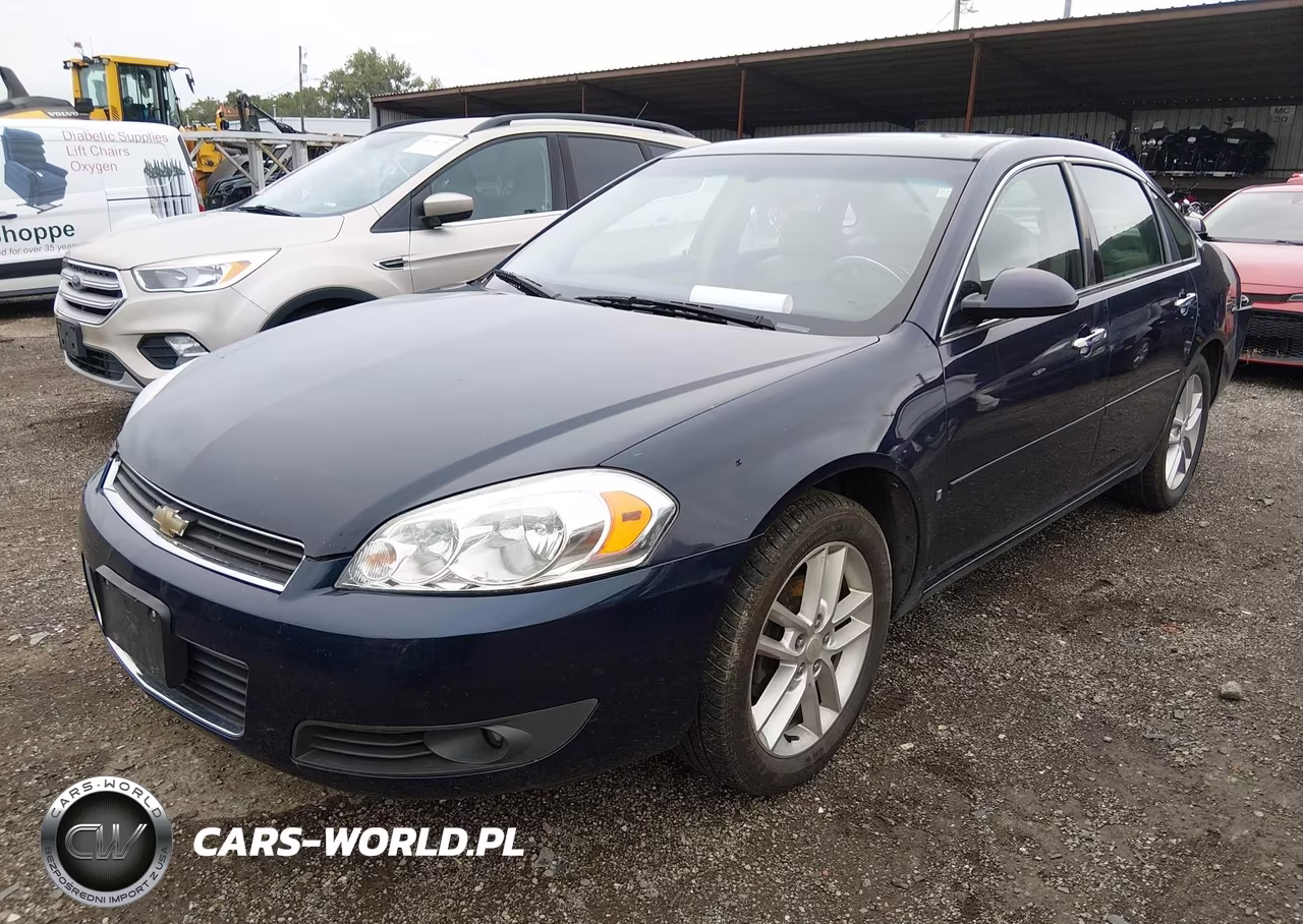 2008 Chevrolet Impala Ltz VIN:2G1WU583289196141 - 2