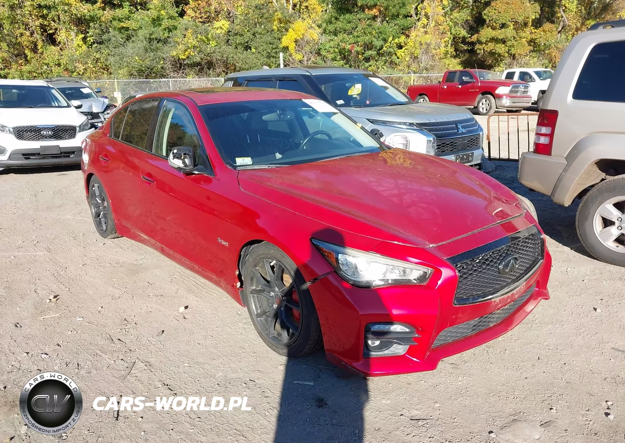 2017 Infiniti Q50 3.0T Red Sport 400