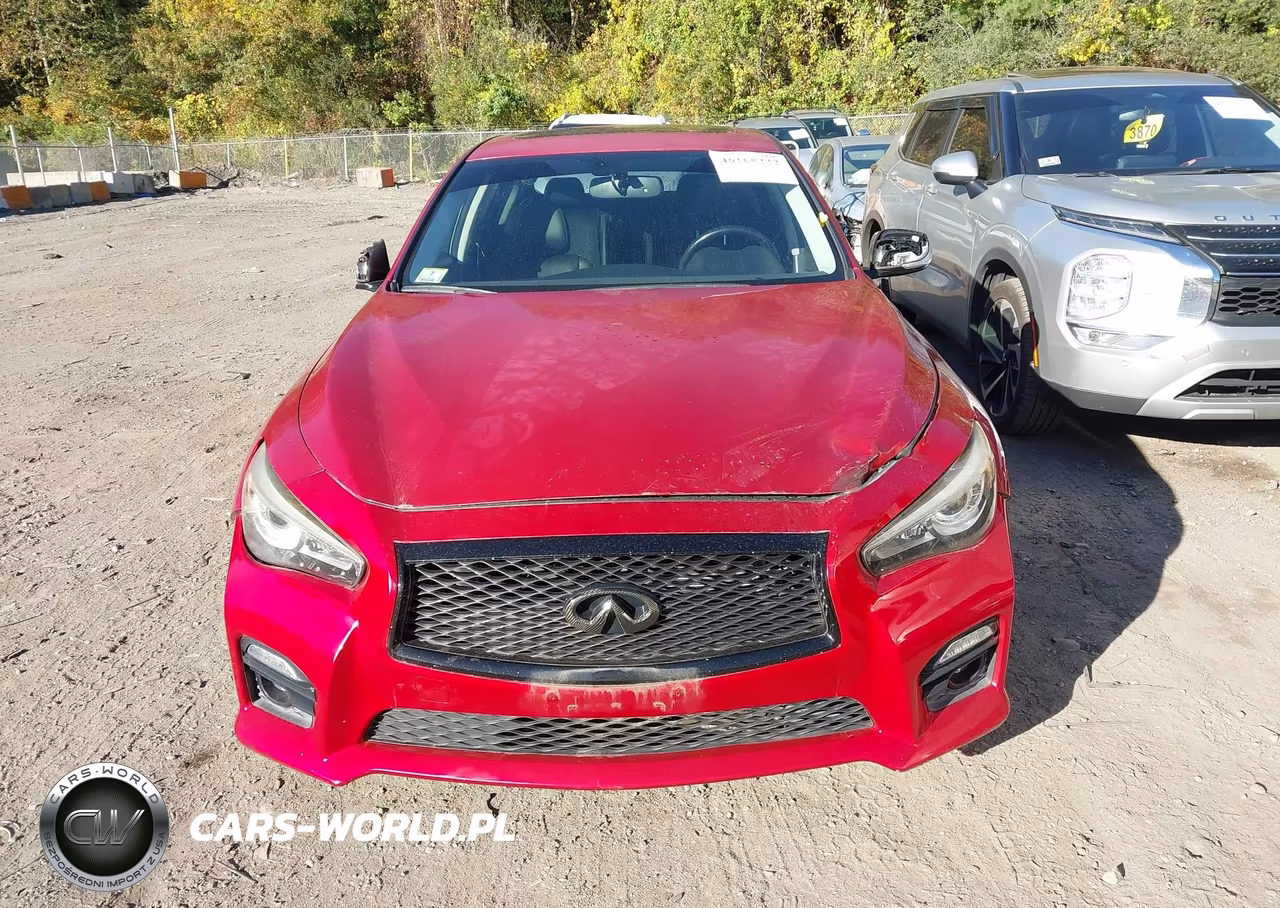 2017 Infiniti Q50 3.0T Red Sport 400 VIN:JN1FV7AR4HM870682 - 11