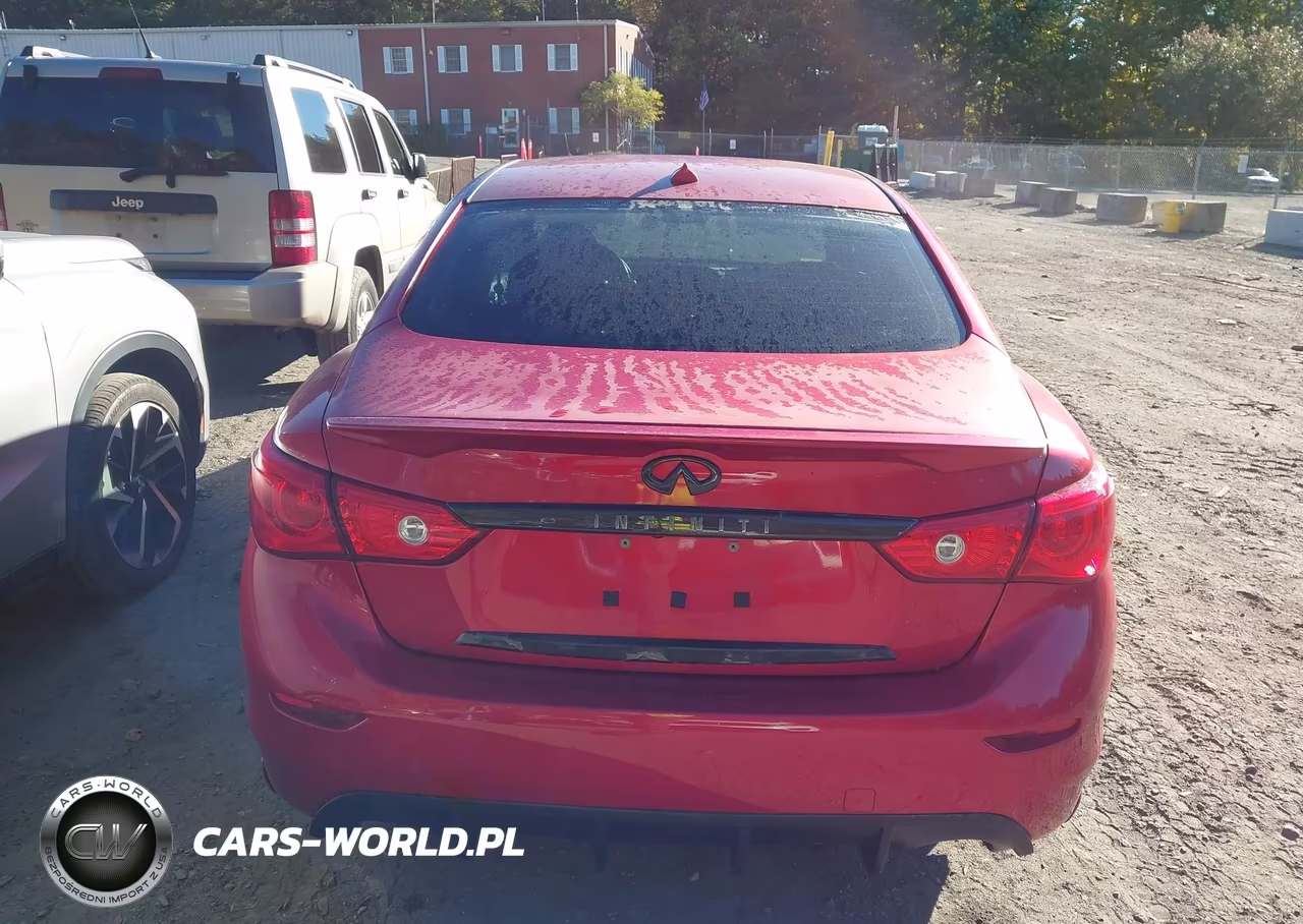2017 Infiniti Q50 3.0T Red Sport 400 VIN:JN1FV7AR4HM870682 - 15