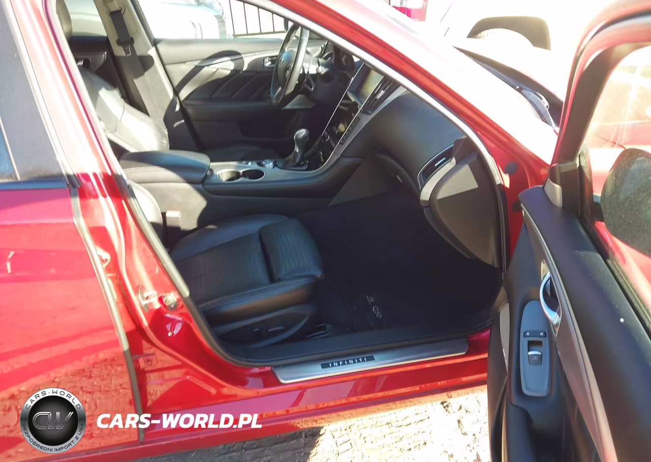 2017 Infiniti Q50 3.0T Red Sport 400 VIN:JN1FV7AR4HM870682 - 5