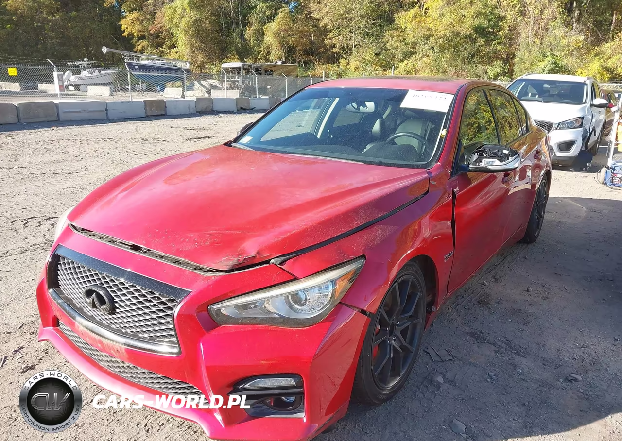 2017 Infiniti Q50 3.0T Red Sport 400 VIN:JN1FV7AR4HM870682 - 6