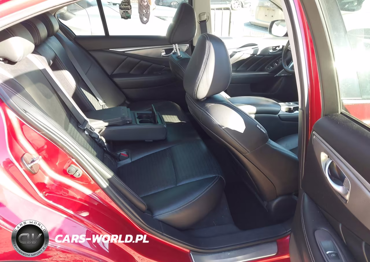 2017 Infiniti Q50 3.0T Red Sport 400 VIN:JN1FV7AR4HM870682 - 8