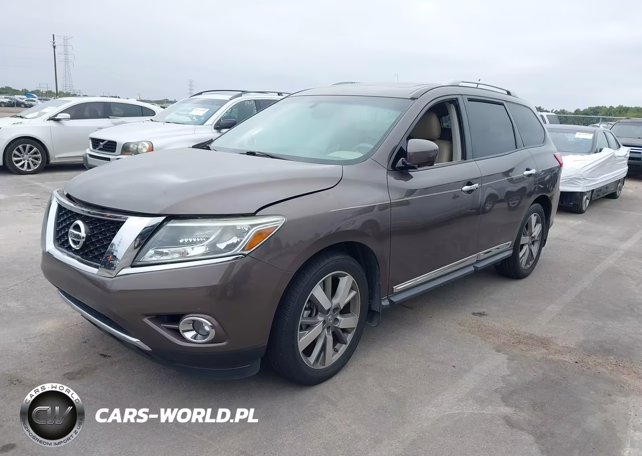 2015 Nissan Pathfinder Platinum VIN:5N1AR2MN4FC639853 - 2