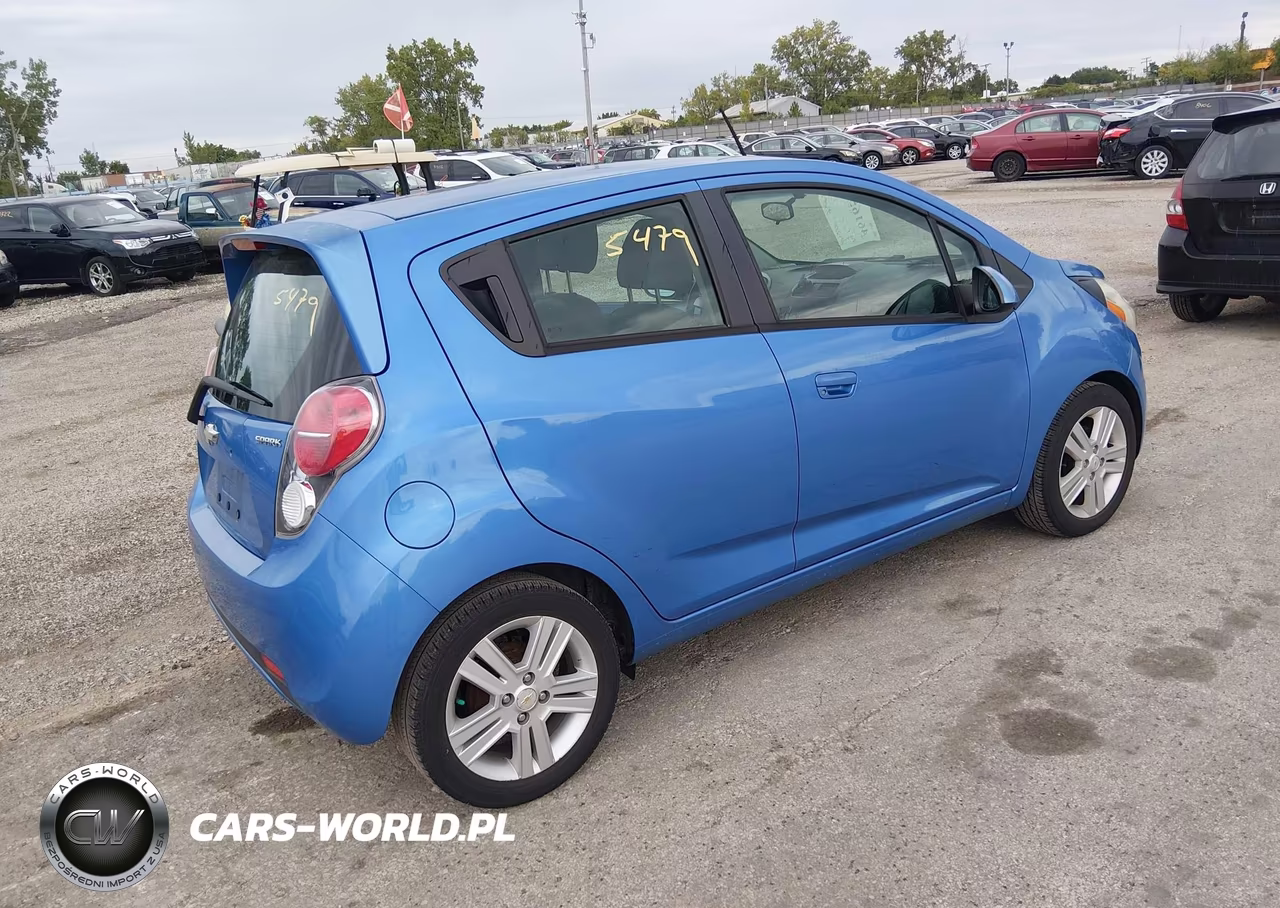 2013 Chevrolet Spark 1Lt Auto VIN:KL8CD6S90DC527131 - 4