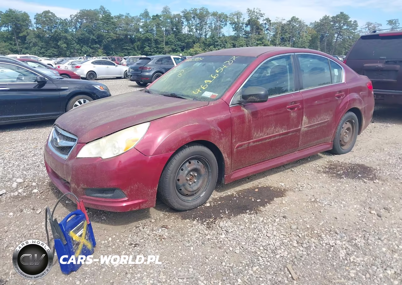 2011 Subaru Legacy 2.5I VIN:4S3BMBA65B3237418 - 2