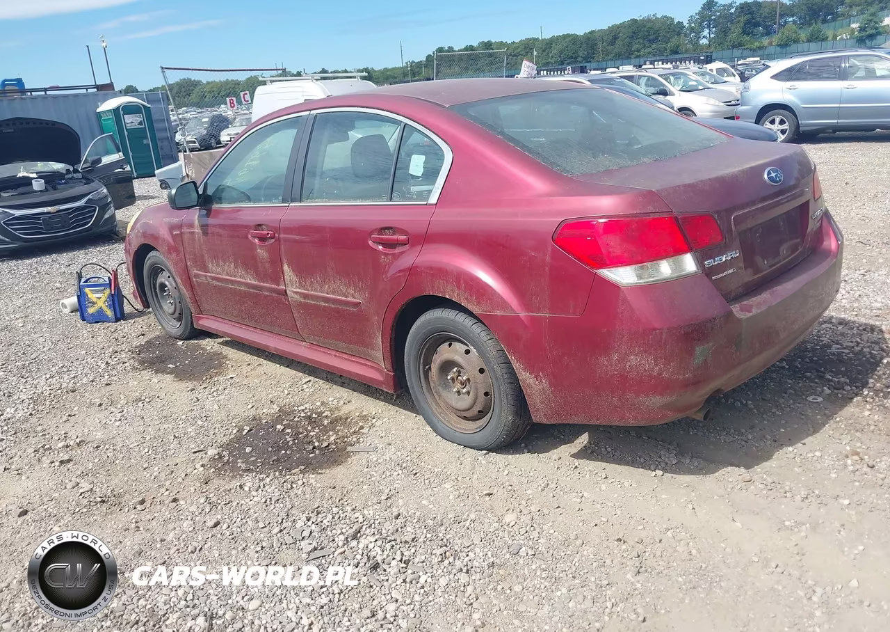 2011 Subaru Legacy 2.5I VIN:4S3BMBA65B3237418 - 3