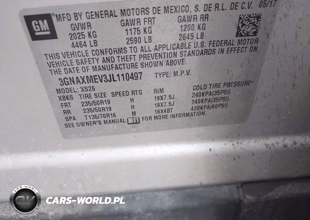 2018 Chevrolet Equinox Premier VIN:3GNAXMEV3JL110497 - 9