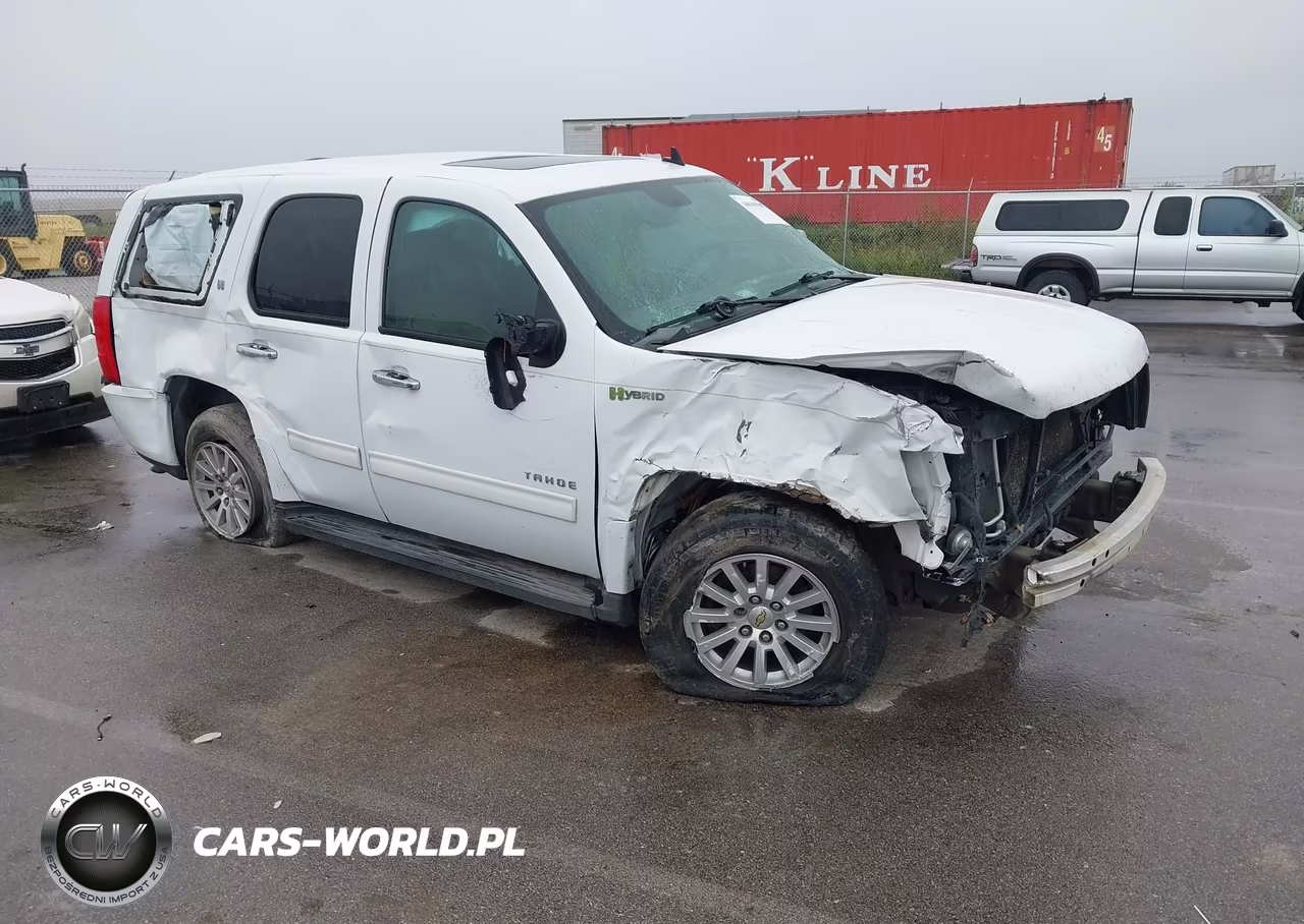 2012 Chevrolet Tahoe Hybrid VIN:1GNSKDEJ4CR238369 - 1
