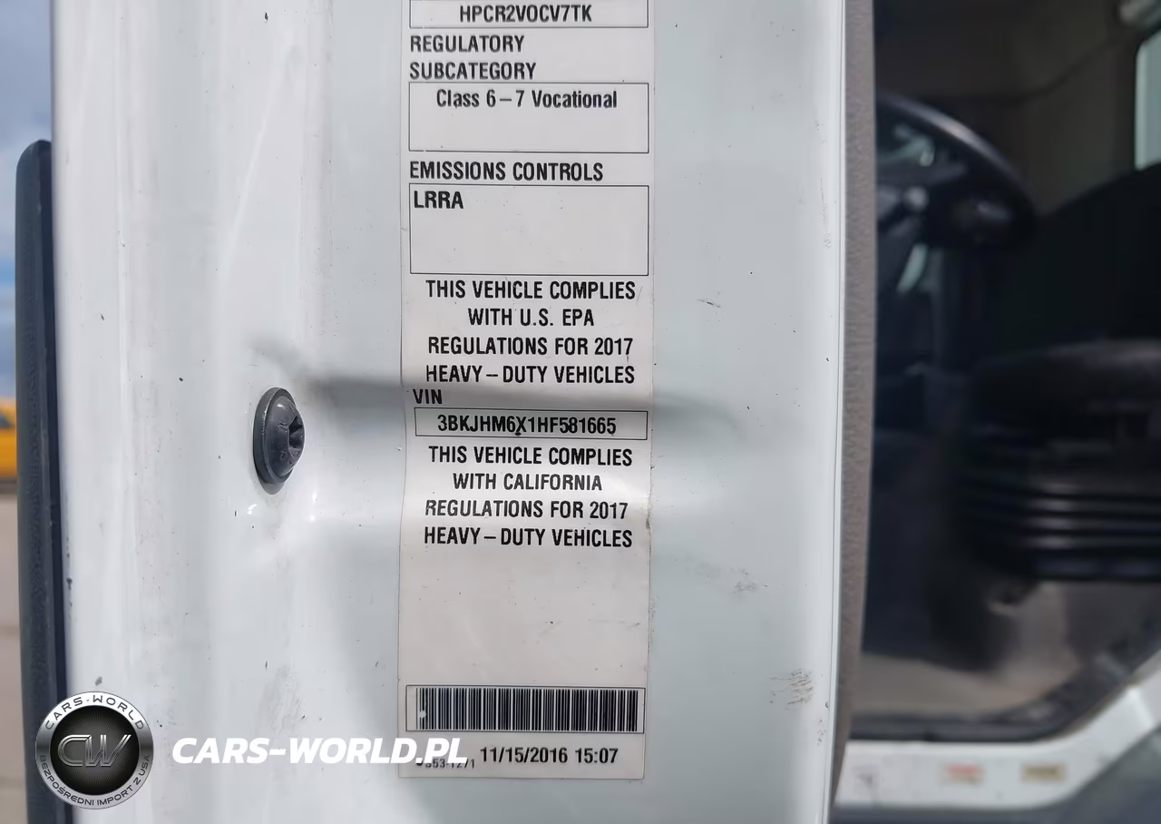 2017 Kenworth K100E VIN:3BKJHM6X1HF581665 - 8