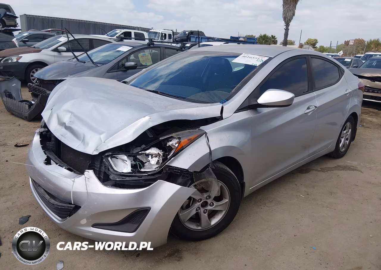 2014 Hyundai Elantra Se VIN:KMHDH4AEXEU143805 - 2