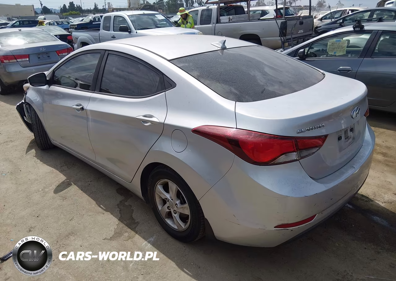 2014 Hyundai Elantra Se VIN:KMHDH4AEXEU143805 - 3