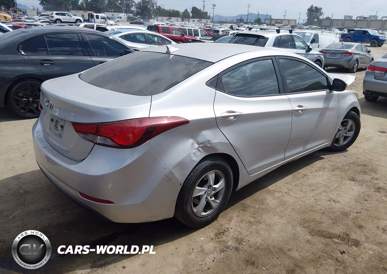2014 Hyundai Elantra Se VIN:KMHDH4AEXEU143805 - 4