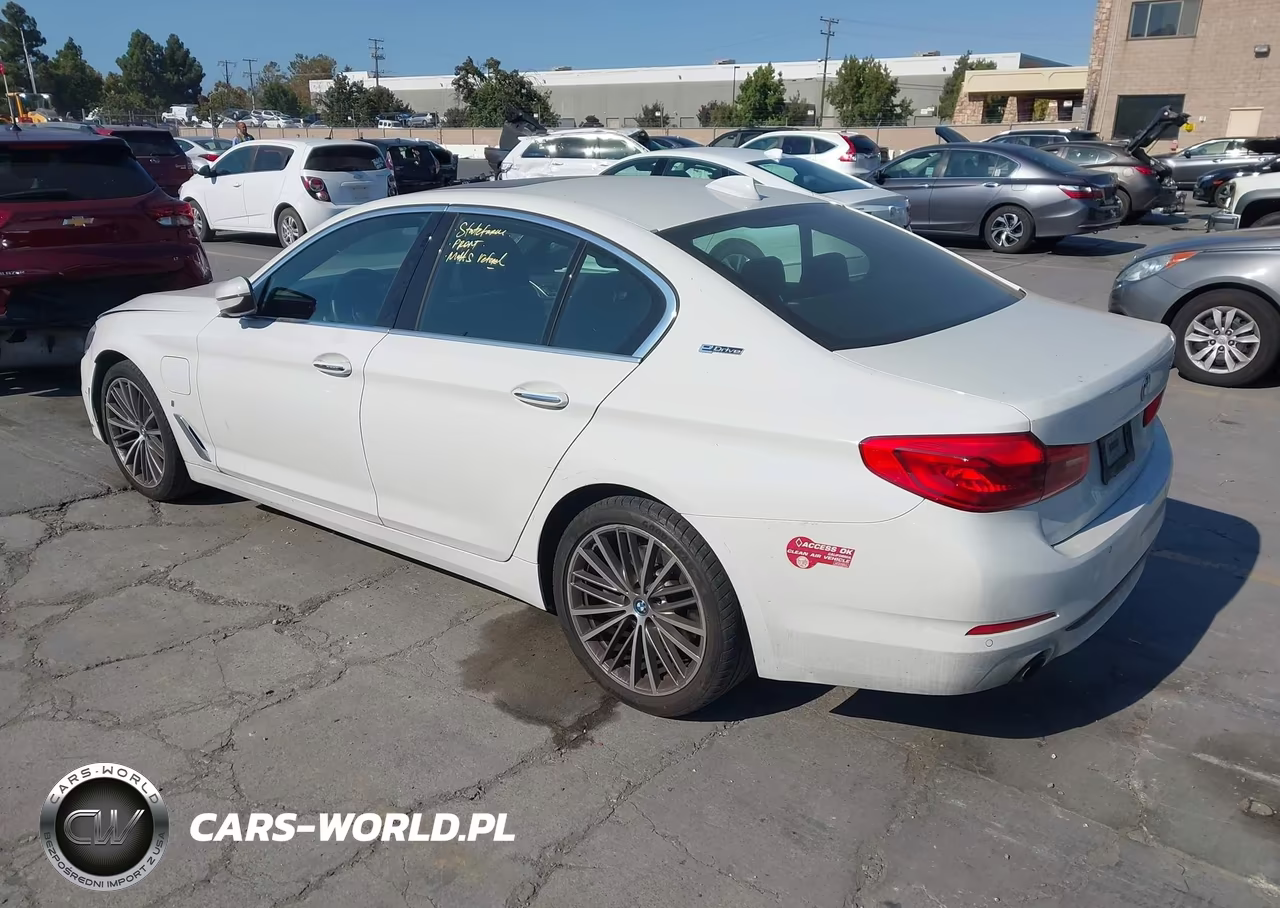 2018 BMW 530E Iperformance VIN:WBAJA9C58JB251185 - 3