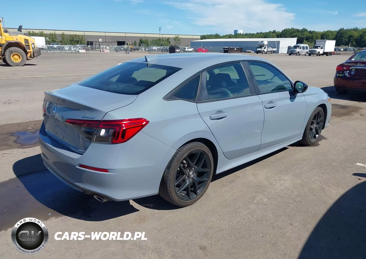 2024 Honda Civic Sport VIN:2HGFE2F5XRH583911 - 4